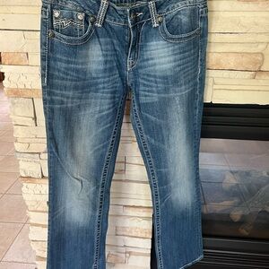Miss Me boot cut jeans size 30
